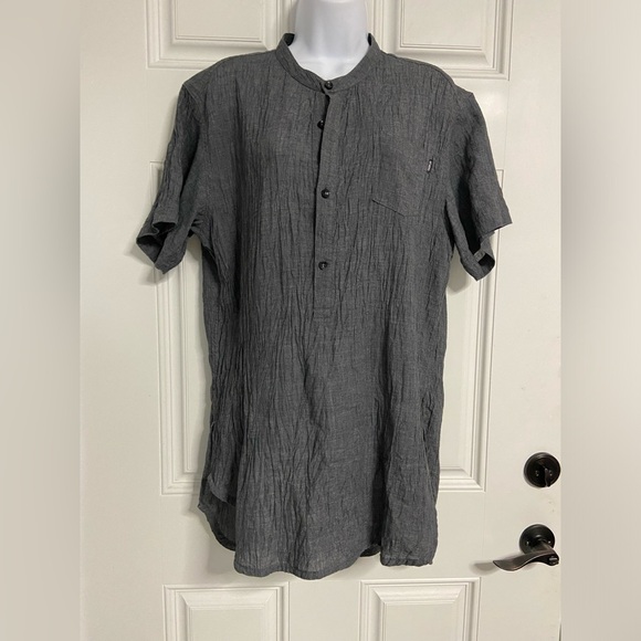 D8- FAIR PLAY Grey Mini T-Shirt Dress - Picture 1 of 6